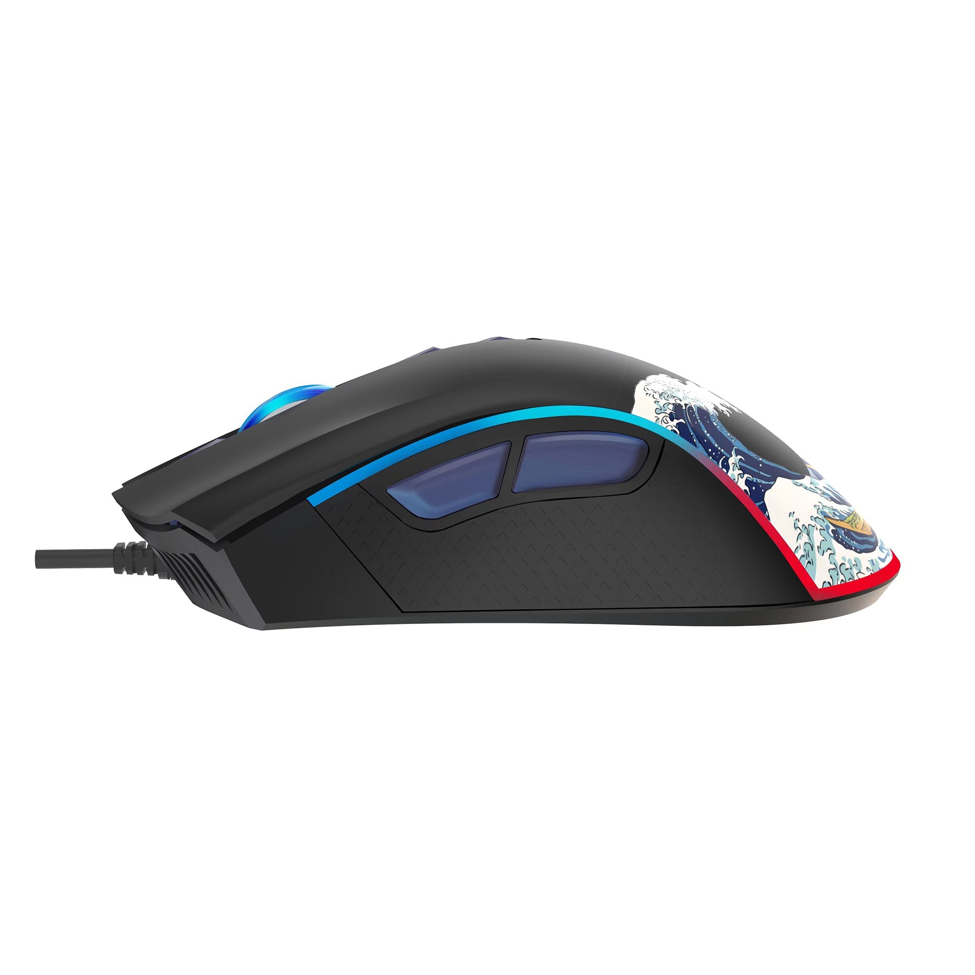 XVX G705 Kanagawa Themed Programmable Wired Gaming Mouse