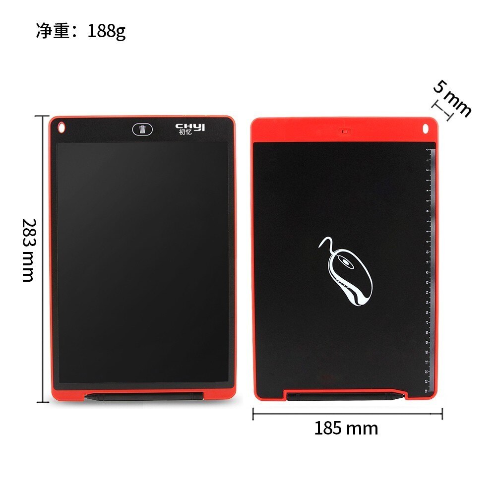 12-Inch LCD Writing Tablet – Portable Paperless Drawing & Note Board