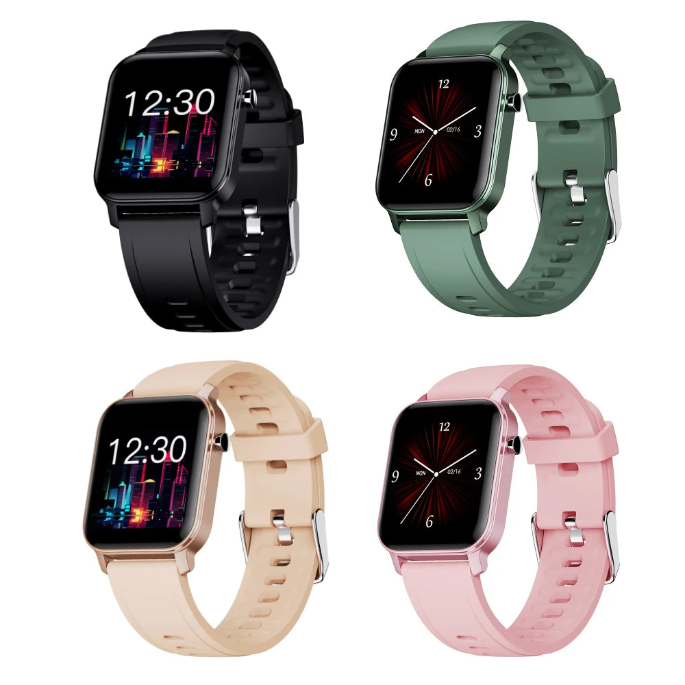 Smart Watch for Men & Women – Waterproof Fitness Band, Android & iOS Compatible